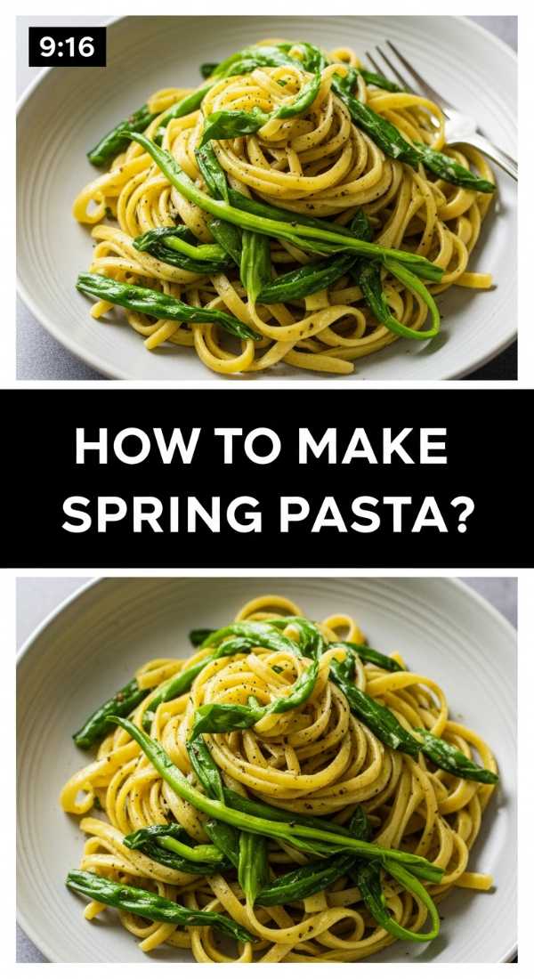 How To Make Spring Pasta 69f44fad7d826