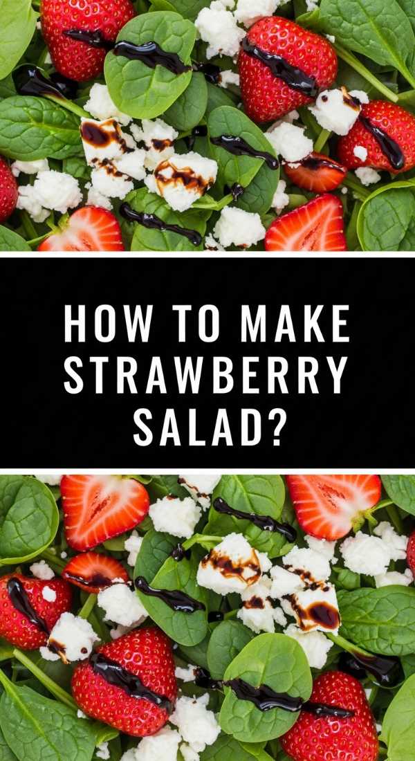 How To Make Strawberry Spinach Salad 69fd82790a9e7