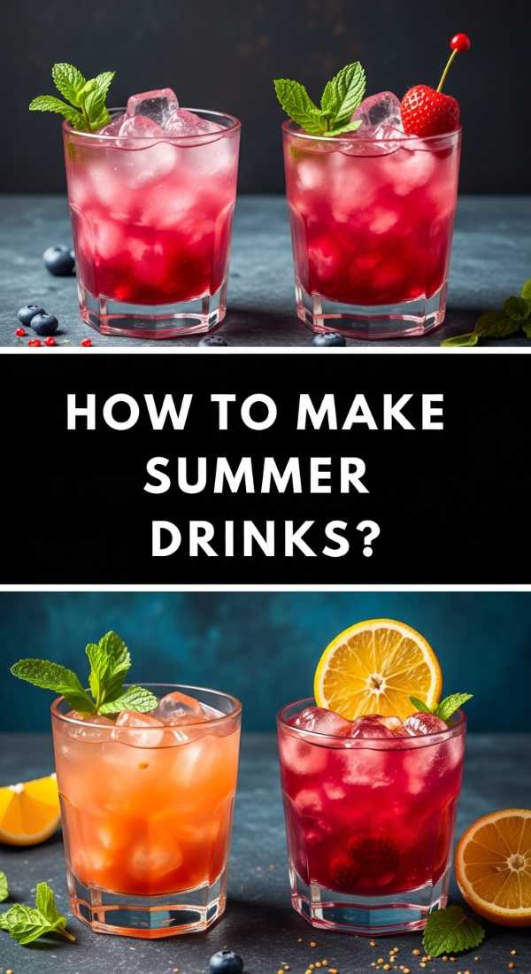 How To Make Summer Drinks 6a04ae816e46a