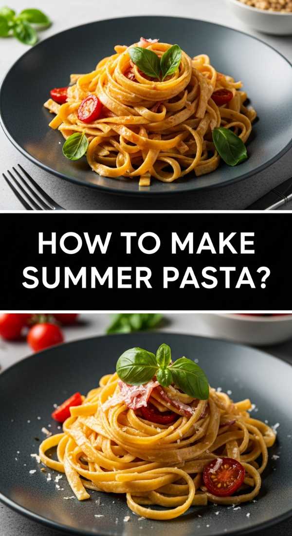 How To Make Summer Pasta 6a04ae7fa4f6f