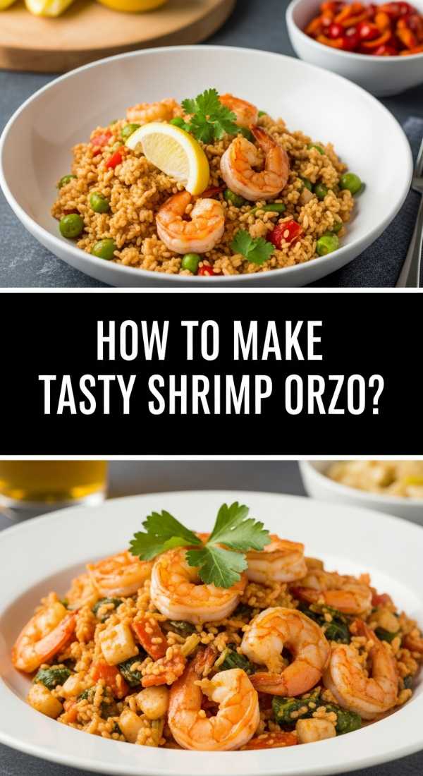 How To Make Tasty Shrimp Orzo 69fe1317c7327