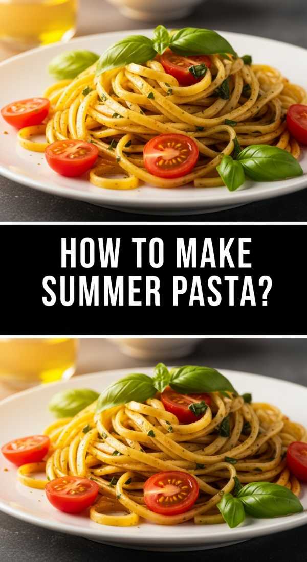 How To Make The Perfect Summer Pasta 6a04ae8995749