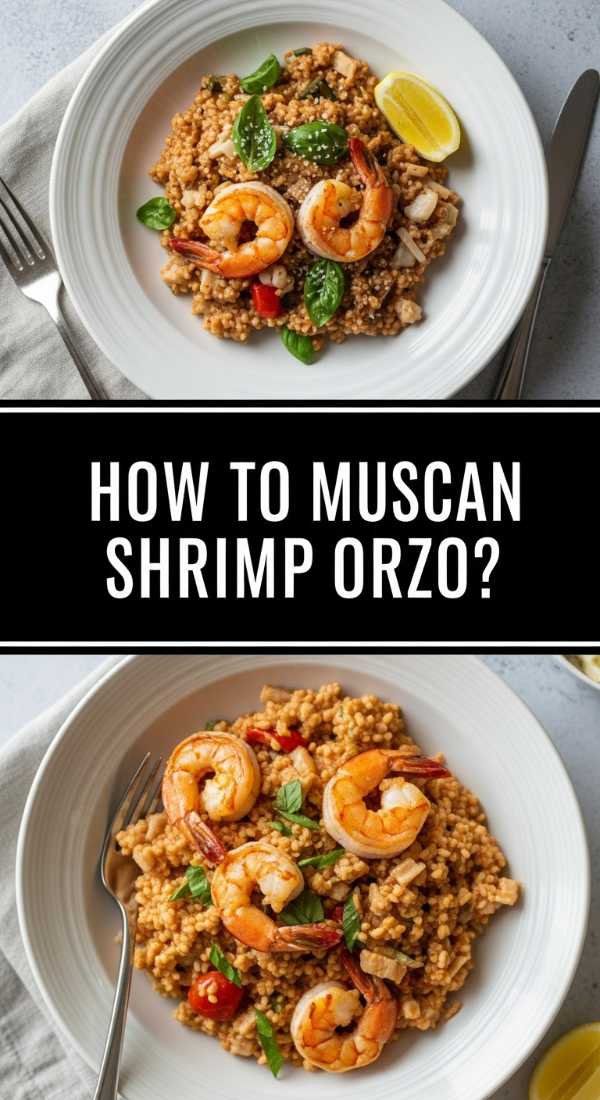 How To Make Tuscan Shrimp Orzo 69fe17a22a9cc