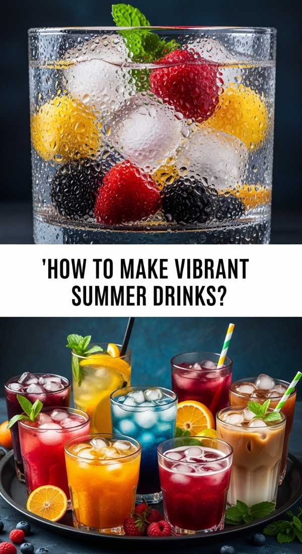How To Make Vibrant Summer Drinks 6a04400317c71