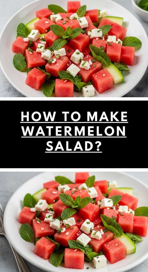 How To Make Watermelon Salad 69f44d12e3da9