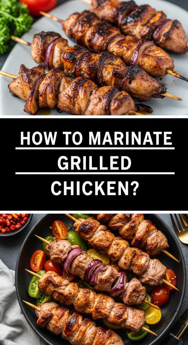 How To Marinate Grilled Chicken Properly 69f44d1949b37