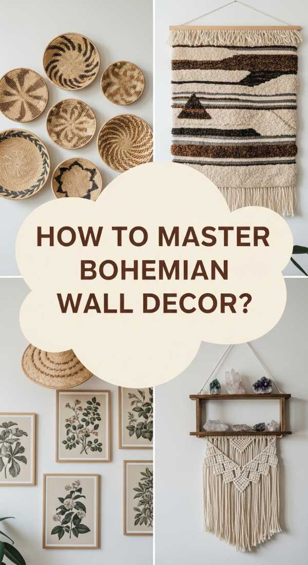 How To Master Bohemian Wall Decor For Artistic Expression 6a0823f2a2a03