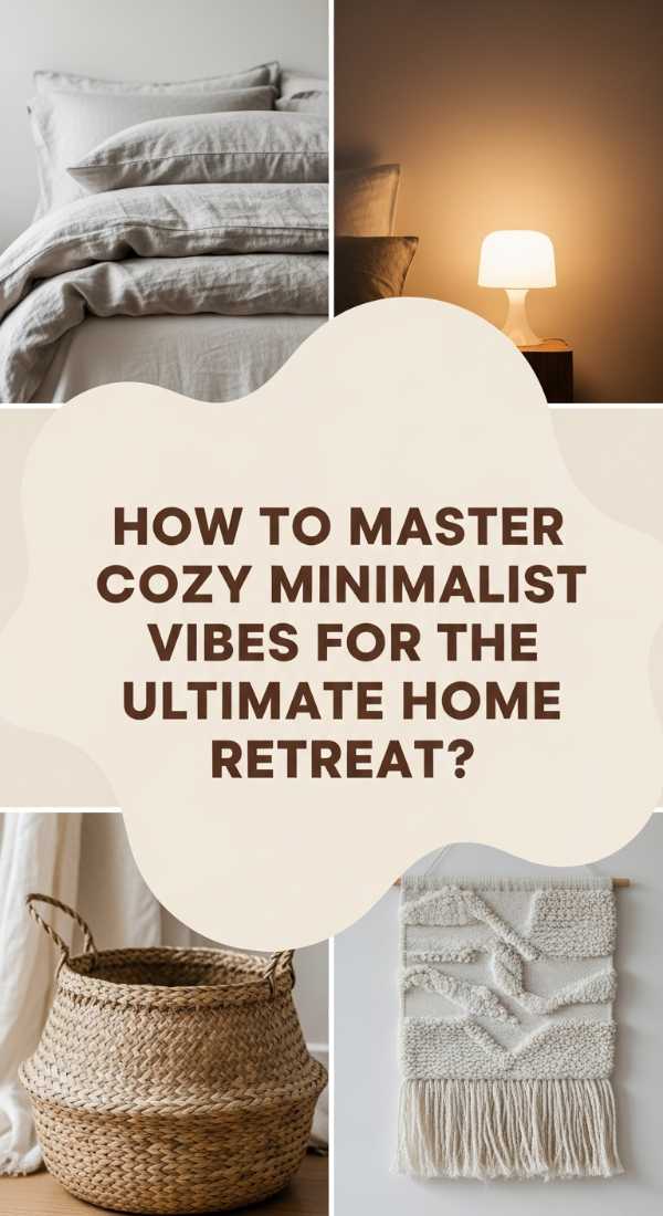 How To Master Cozy Minimalist Vibes For The Ultimate Home Retreat 6a08360fdcfd8
