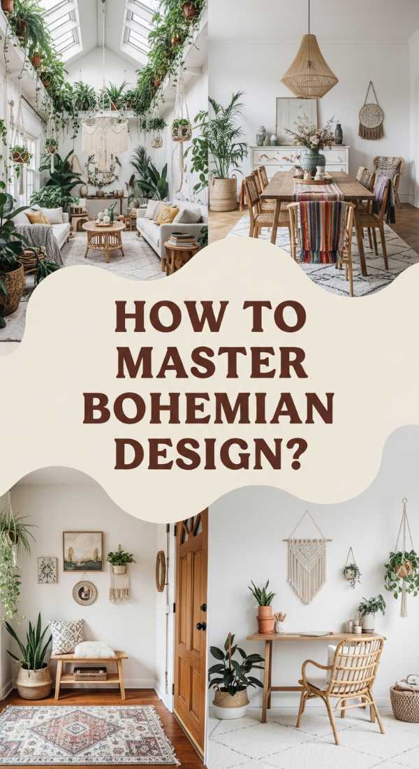 Effortless Chic: Transforming Your Space into a Bohemian Dream How To Master Eclectic Styling For A Sophisticated Free Spirited Home 6a11e5e6281dd