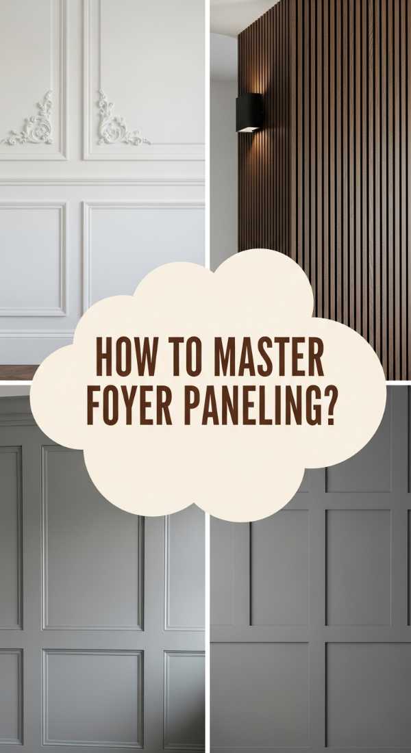 How To Master Foyer Wall Paneling For A Classic Architectural Feel 69fb1b2329ece
