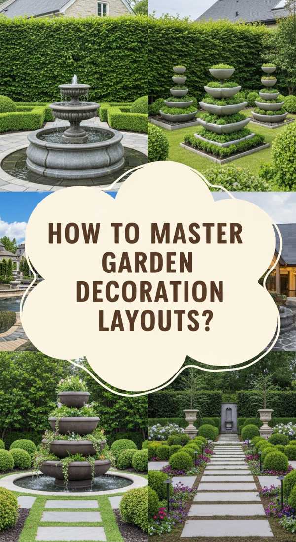 How To Master Garden Decoration Layouts For A Professional Landscape Look 69fb1b099dff1