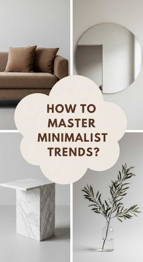 Minimalist Magic: How to Build a Warm and Inviting Home Haven How To Master Living Room Decor Minimalist Trends For Modern Elegance 6a08258843b17