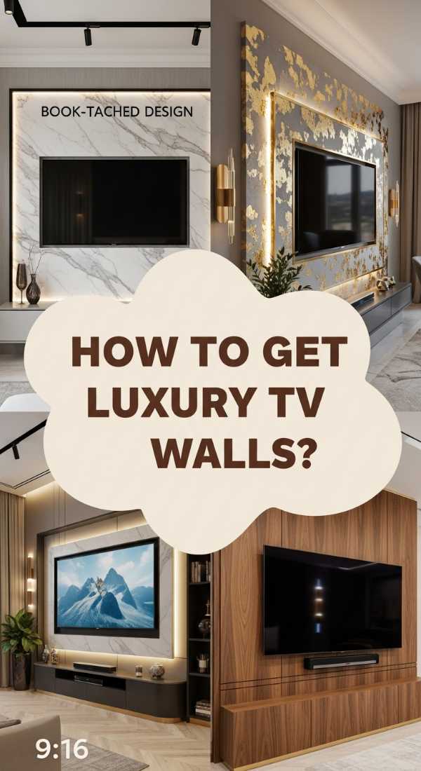 How To Master Luxury Tv Wall Design For An Upscale Look 69fdbdeac9367