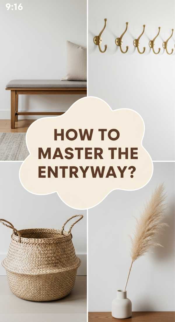 How To Master Minimalist Entryway Decor For A Welcoming Vibe 6a083605e5cf8