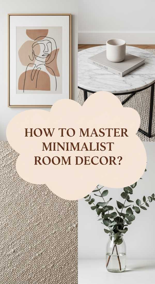 How To Master Minimalist Room Decor For A Breathable Sanctuary 6a08256dc250e