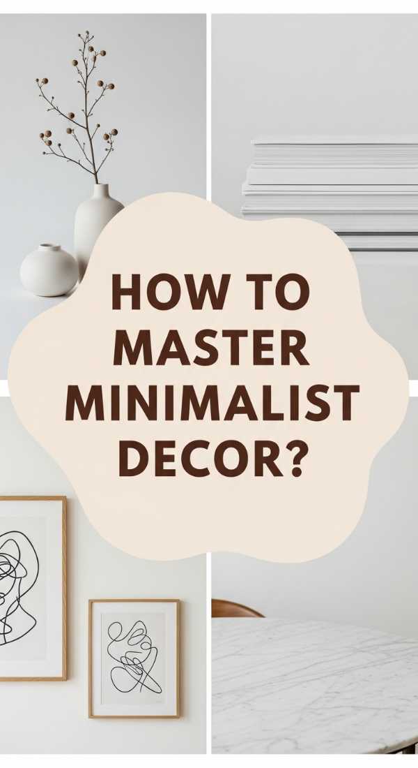 How To Master Minimalist Room Decor For A Clutter Free Sanctuary 6a082573539b7
