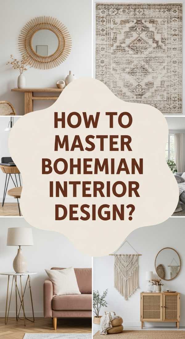 How To Master Modern Bohemian Interior Design For Sophisticated Spaces 6a08217cd4746