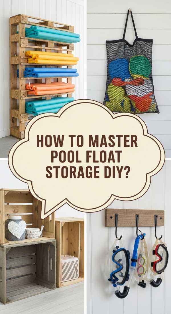 How To Master Pool Float Storage Diy Style For Budget Savvy Families 6a0066c19186e