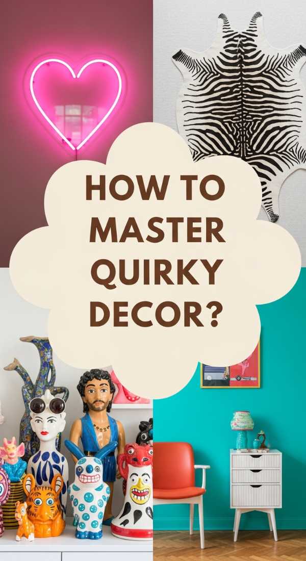 How To Master Quirky Home Decor For A Bold Expression Of Personality 6a08337e29217