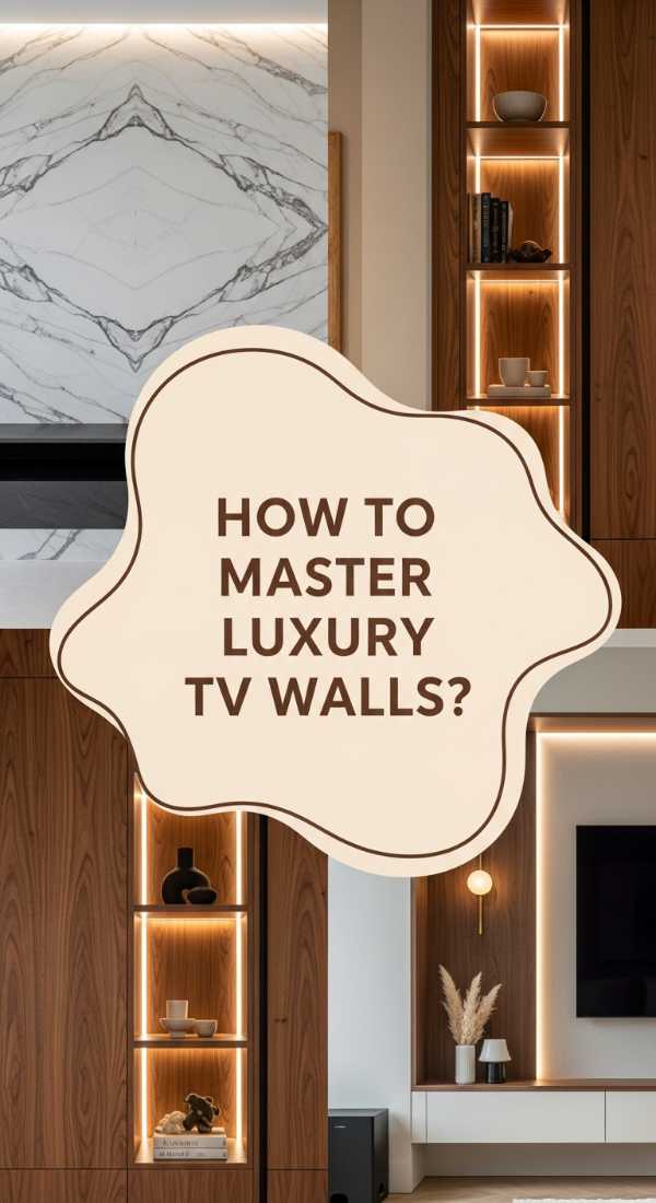 How To Master Tv Wall Design Luxury For Sophisticated Entertaining 69fdbded7d8d2