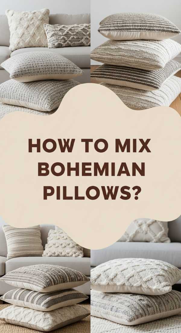 How To Mix Bohemian Pillows For A Comfortable Escape 6a08218fdfb69