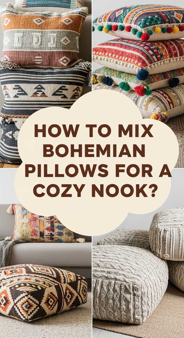 How To Mix Bohemian Pillows For A Cozy Reading Nook 6a08274c65e3a