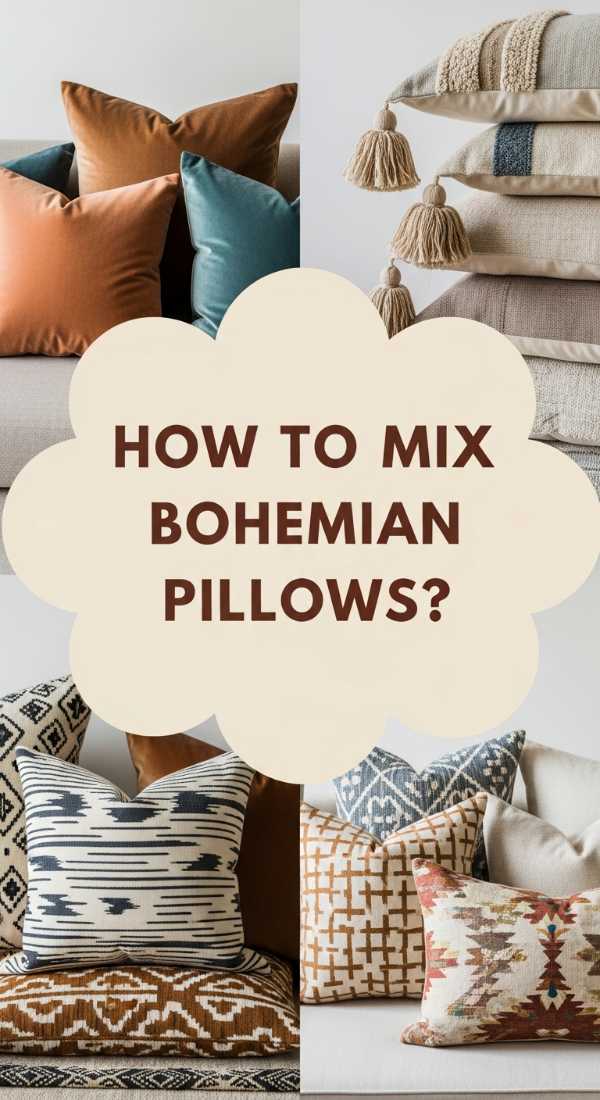 How To Mix Bohemian Pillows For A Luxurious Lounge Experience 6a082746a7b57