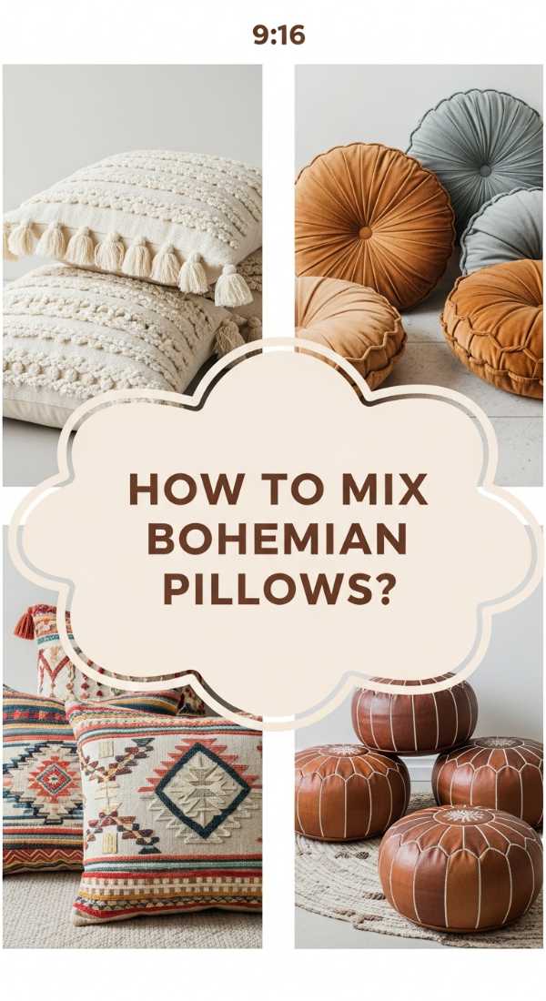 How To Mix Bohemian Pillows For A Relaxing Nook 6a08328445ec9