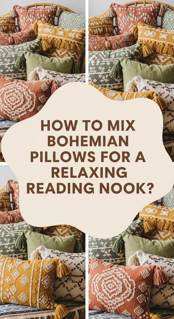 How To Mix Bohemian Pillows For A Relaxing Reading Nook 6a0831af775fc