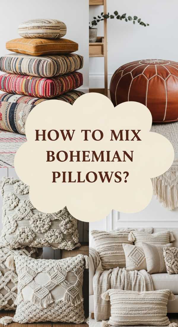 How To Mix Bohemian Pillows For A Texture Haven 6a083196ce6db