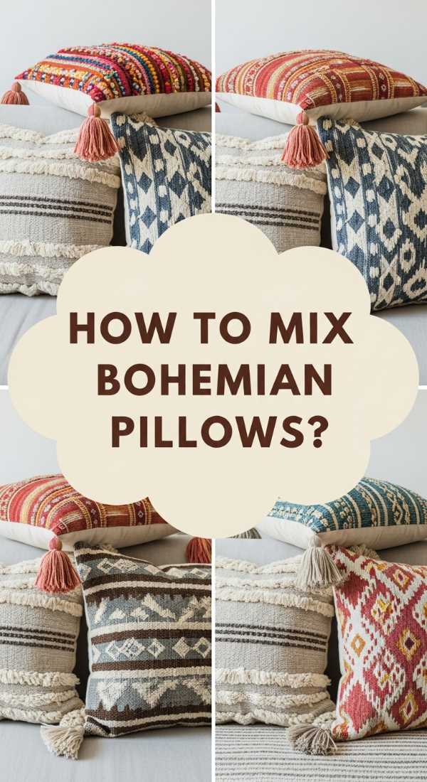How To Mix Bohemian Pillows For Plush Comfort 6a08229058486