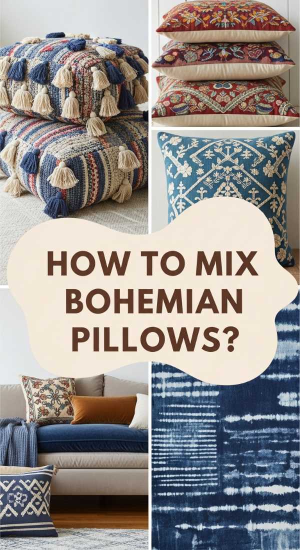 How To Mix Bohemian Pillows For The Ultimate Comfort Experience 6a0822a72c84b