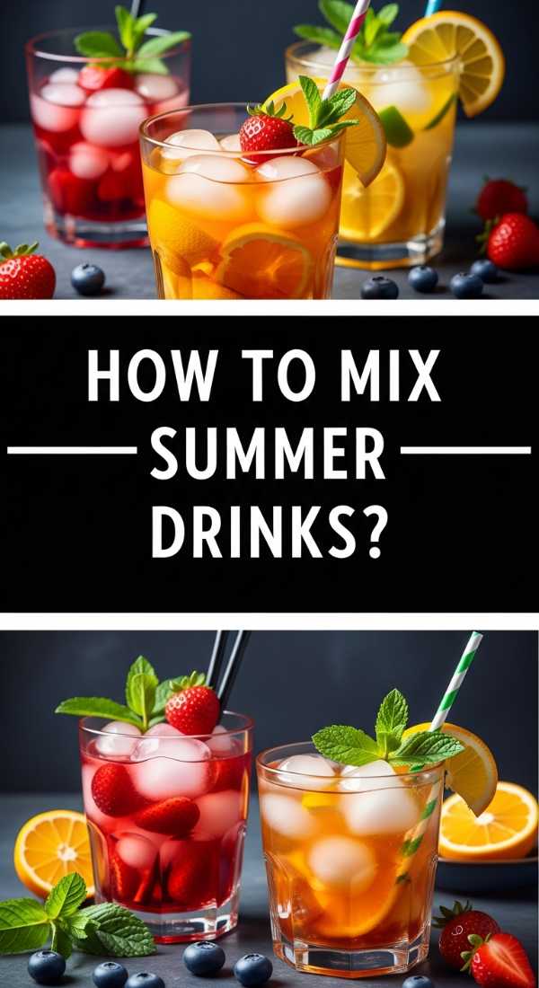 How To Mix Summer Drinks 6a044adb4891a