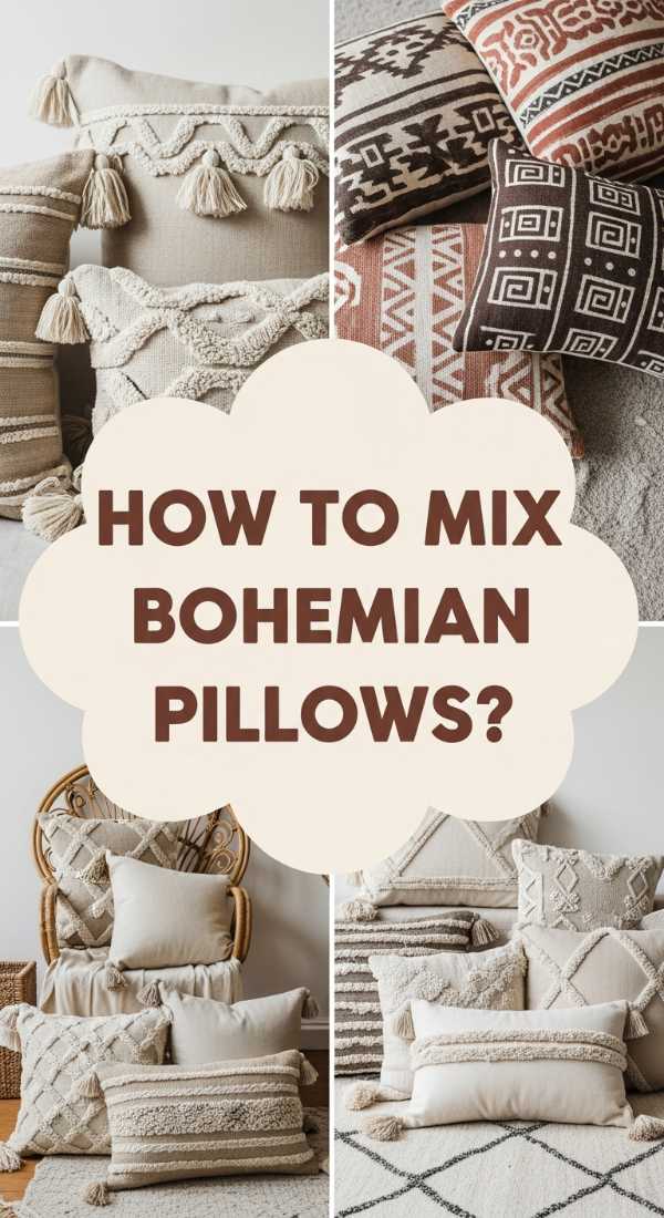 How To Mix Textured Bohemian Pillows For Instant Warmth 6a08217dbeeed