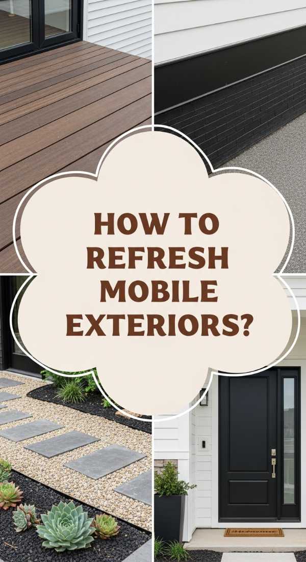 How To Modernize Singlewide Exteriors For Curb Appeal Magic 69fb1b0ff23b5