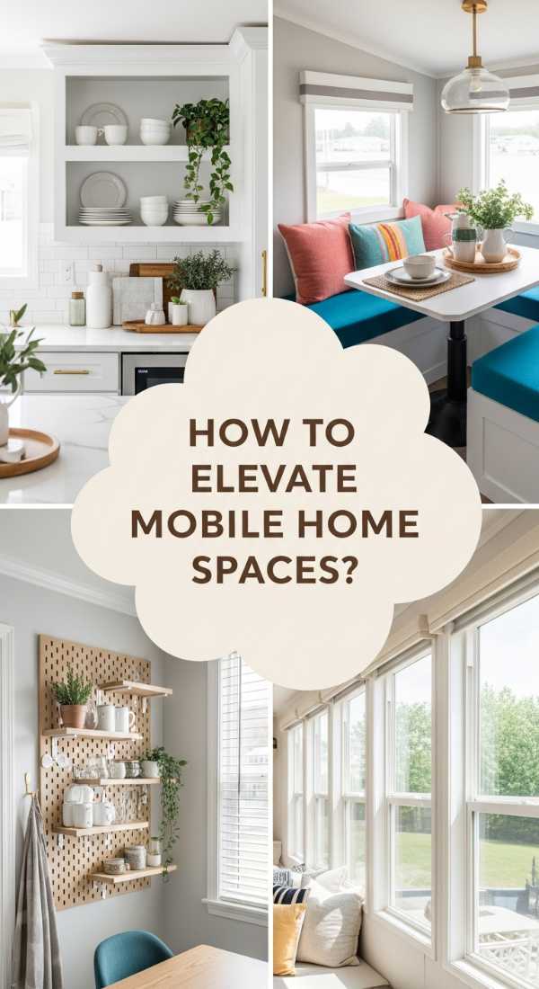 How To Modernize Your Small Space With Mobile Home Decorating 6a12e43f3d874