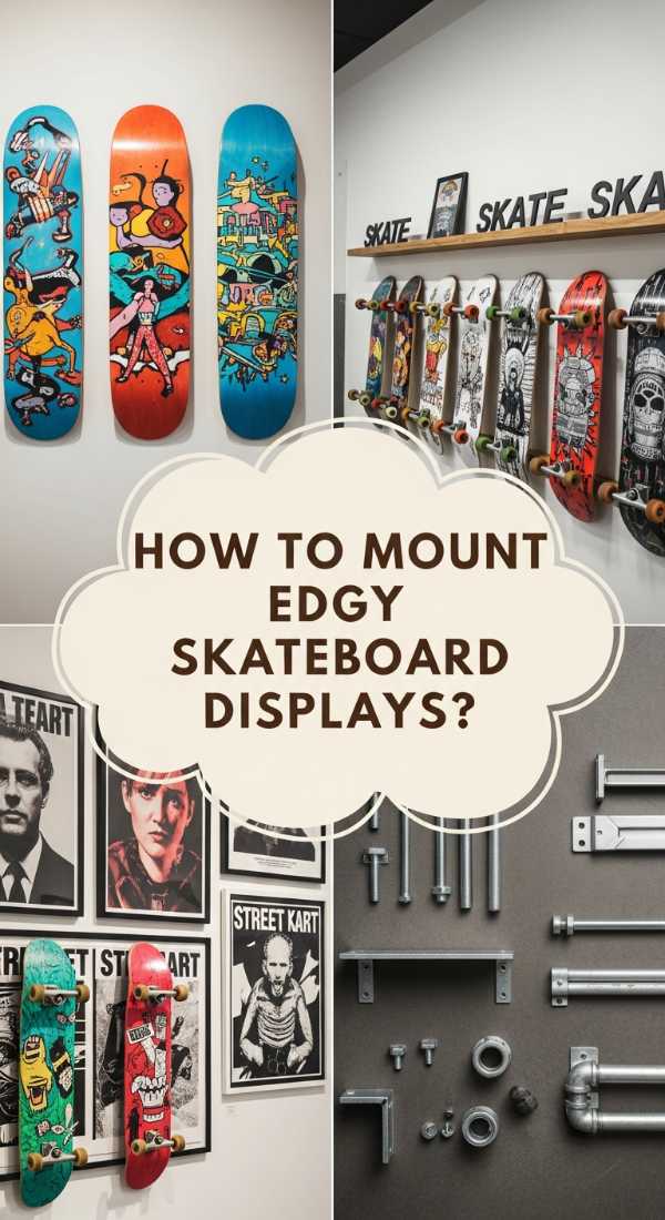 How To Mount Edgy Skateboard Displays For Bold Urban Vibes 69f6005e43ae7