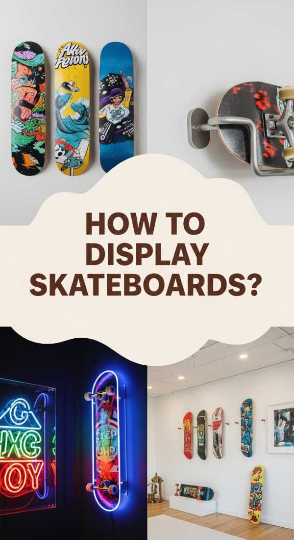 How To Mount Skateboard Wall Decor For Urban Flair 6a06ba49c2e94