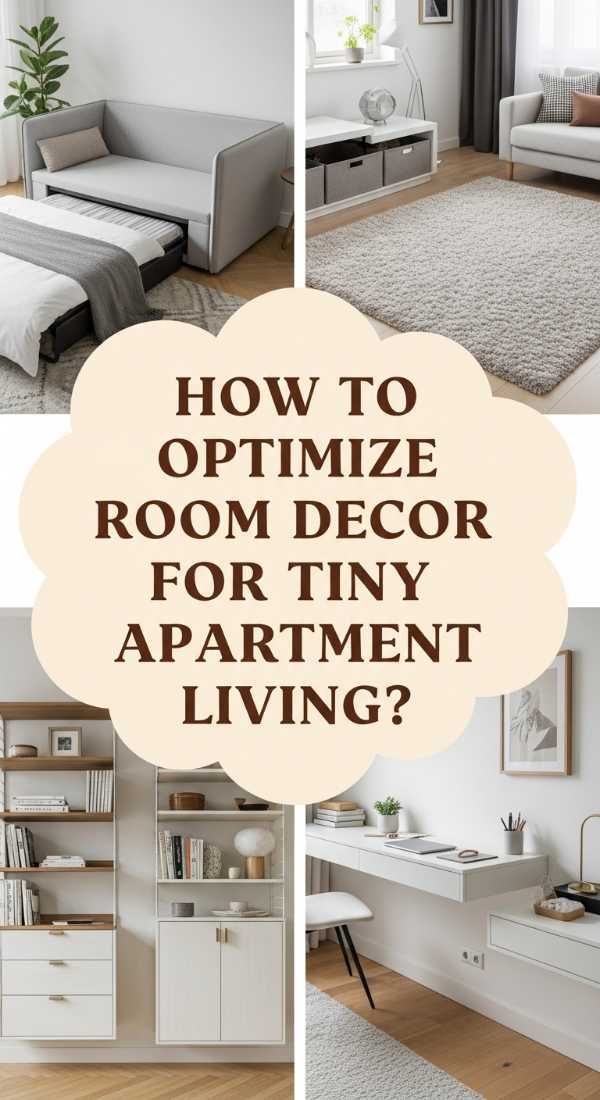 How To Optimize Room Decor For Tiny Apartment Living 6a082f03dc1a6