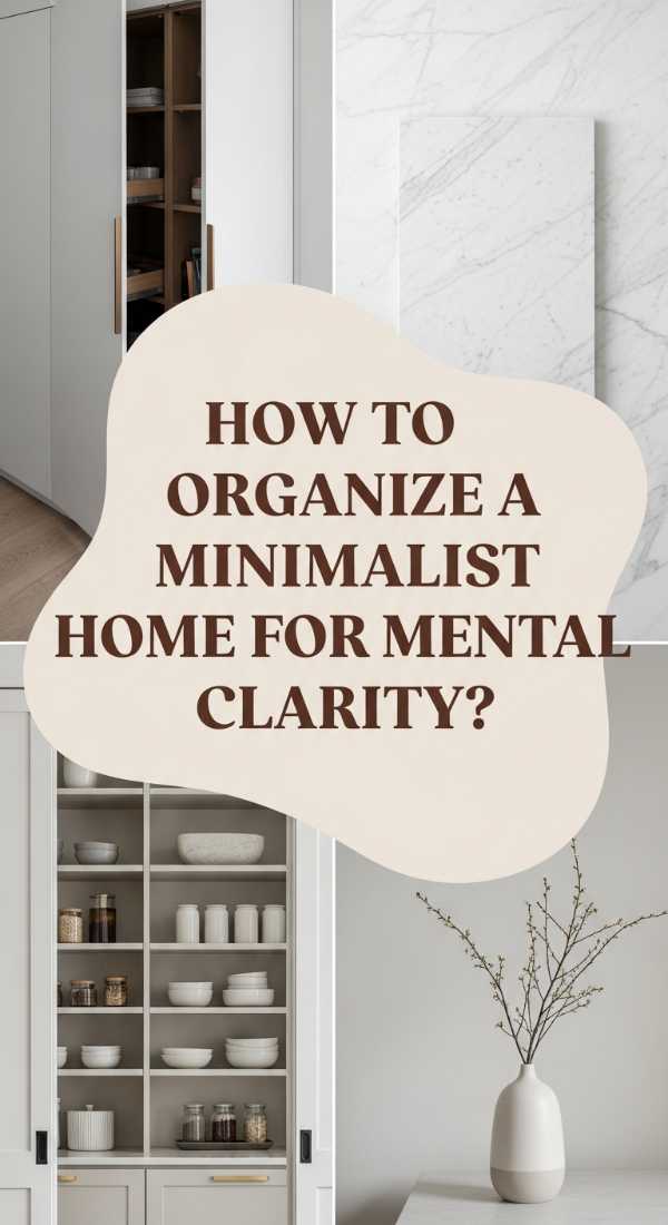 How To Organize A Minimalist Home For Mental Clarity 6a082f0150ee7