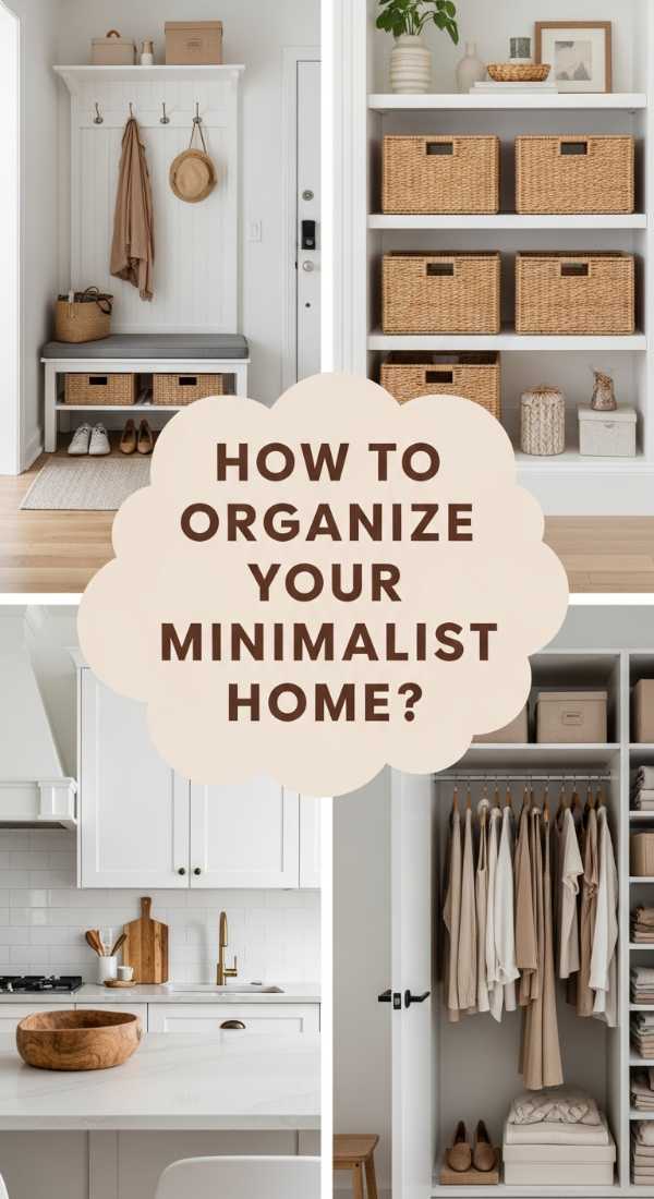 How To Organize A Minimalist Home For Stress Free Living 6a08329d3be74