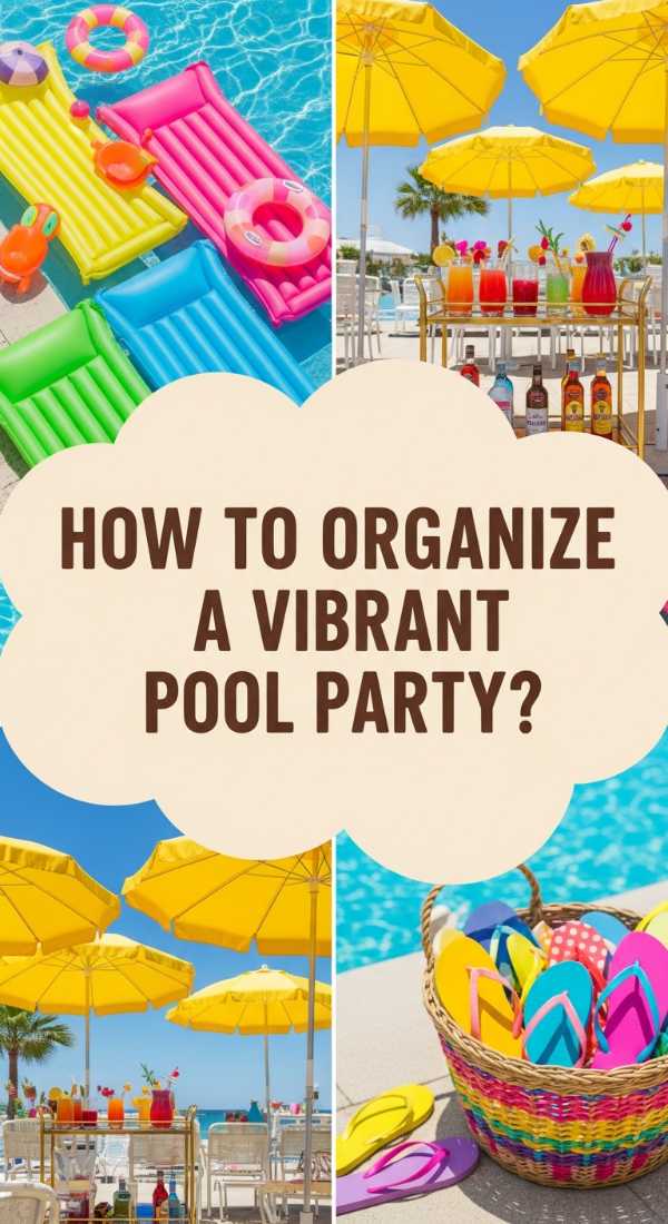 How To Organize A Vibrant Pool Party Space For Maximum Joy 6a0066aa8abb3
