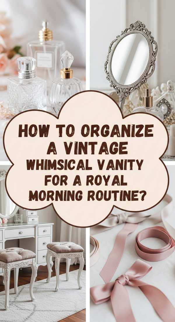 How To Organize A Vintage Whimsical Vanity For A Royal Morning Routine 6a00336260a61