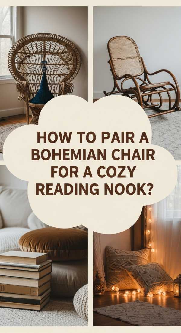 How To Pair A Bohemian Chair For A Cozy Reading Nook 6a0823ee22b22