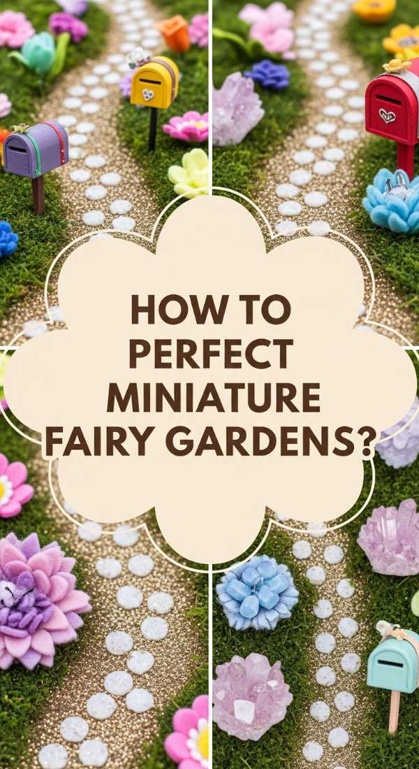 DIY Fairy Garden Secrets: How to Create a Miniature Wonderland How To Perfect Miniature Fairy Gardens For Whimsical Vibes 69fb1cec6c841