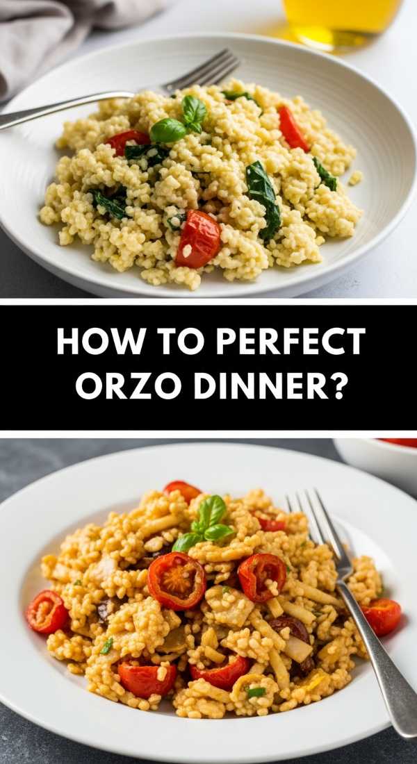 How To Perfect Orzo Dinner 69fe131c67506