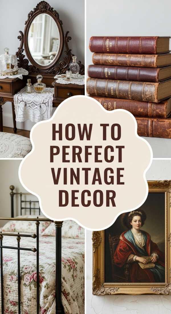 How To Perfect Vintage Home Decor Ideas For Classic Sophistication 6a08339d75e63