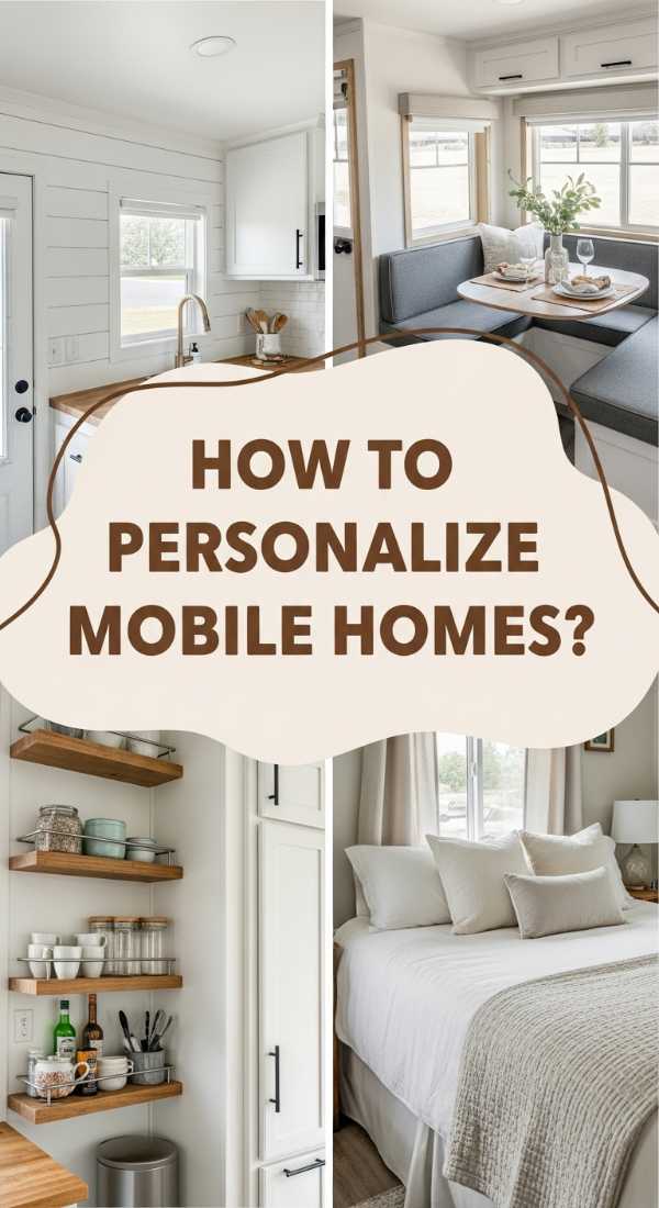 How To Personalize Mobile Home Interiors For A Cozy Modern Sanctuary 6a082f24cecd4