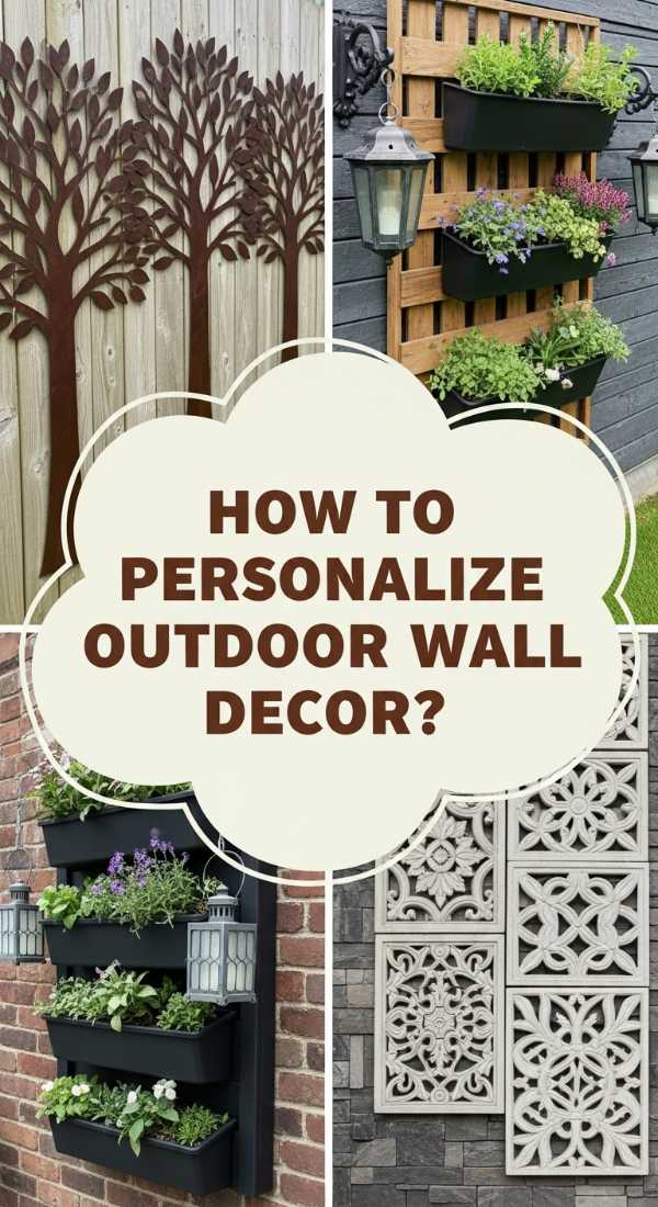 How To Personalize Outdoor Wall Decor For A Relaxing Garden Retreat 6a06ba75164dd