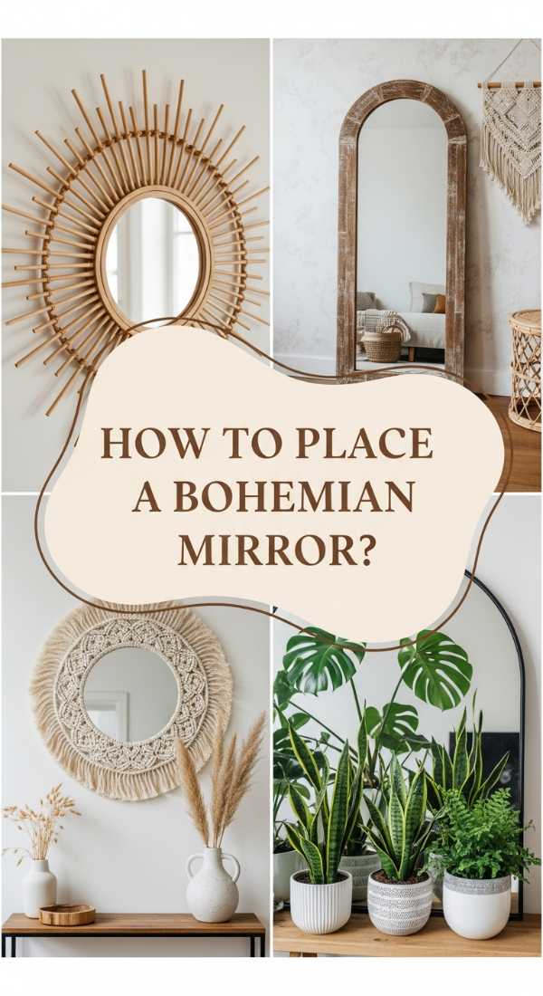 How To Place A Bohemian Mirror For Radiant Daily Confidence 6a0822a46fc09